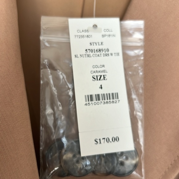 🔥🔥Trench Dress White House Black Market - Picture 8 of 8